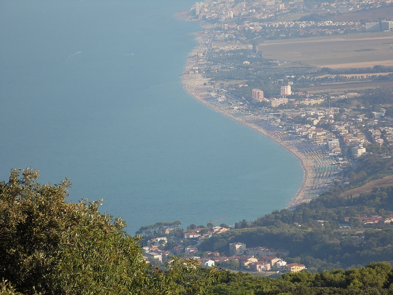 Il monte Conero e la baia di Portonovo